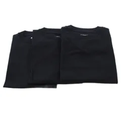 ジルサンダープラス JIL SANDER＋ パックT 3枚セット Tシャツ カットソー 半袖 クルーネック XS 黒 J47GC000100 /BM