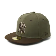 [即納]NEWERA ニューエラ 59FIFTY MLB Camouflage Color ニューヨーク・ヤンキース ニューオリーブ/ウォルナット  メンズ 男性 帽子 ハット HAT キャップ CAP 小物 国内正規品 正規取扱店 NEW ERA  プレゼン