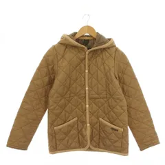 ラベンハム LAVENHAM キルティングジャケット 中綿ジャケット フード 38 ベージュ /BM