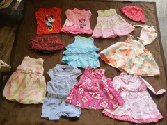 70サイズ 女の子服 10着 まとめ 10000