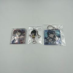 風野灯織　アイドルマスターシャイニーカラーズ　アクリルプレートキーホルダーほか計3点　id:10a3