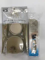 D3406 ANESSA アネッサ オールインワン ビューティーパクト 10g・パーフェクトUV ブラッシュオンパウダー 3g 計2点セットのサムネイル