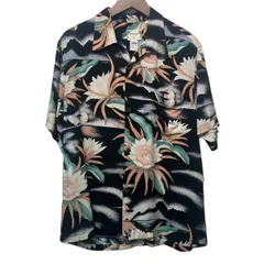 【中古】　KAMEHAMEHA　アロハシャツ　花柄　総柄　古着　/1163のサムネイル