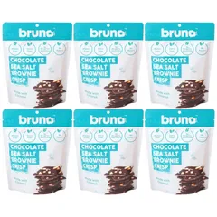 brunosnack ブルーノスナック クリスピーブラウニー シーソルト 60g 6個セット 賞味期限2027年1月25日のサムネイル