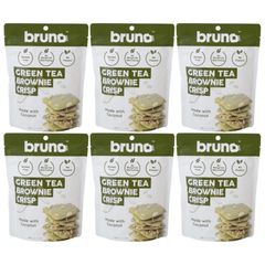 brunosnack ブルーノスナック クリスピーブラウニー グリーンティー 60g 6個セット 緑茶 賞味期限2027年7月4日