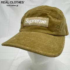 Supreme/シュプリーム【23AW】Corduroy Camp Cap/コーデュロイ キャンプ キャップ/帽子/ベージュ