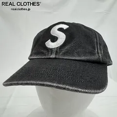 Supreme/シュプリーム【23SS】Pigment Canvas S Logo 6-Panel Cap/ピグメント キャンバス Sロゴ 6パネル キャップ/帽子