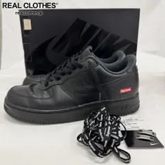 Supreme×NIKE/シュプリーム×ナイキ AIR FORCE 1 LOW/エア フォース1 ロー ブラック CU9225-001/28.0