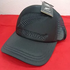 新品 キャップ adidas 黒 メッシュ オールブラックス ラグビーアディダス