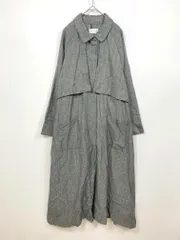 KBF ケービーエフ アーバンリサーチ KC94-27S050 綿麻ボリューム コート sizeOne/黒  ■■レディース