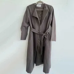 WORK TRIP OUTFITS　ワークトリップアウトフィット　ツイルラップコート　グリーン　Sサイズ　〇□・〇◇のサムネイル