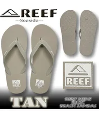 【最短翌日配達】 REEF リーフ ビーサン ビーチサンダル メンズ サーフブランド SEASIDE  26cm,27cm,28cm CI-2720-TANのサムネイル