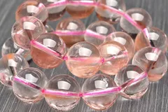 【１点物】希少カラー レッドルチルクォーツ　9mm　ブレスレット パワーストーン 天然石 _U9917