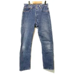 【中古】　Levi's　デニムパンツ　501　刻印544　90’s vintage　29インチ　ストレート　ボタンフライ　89944-3　米国製　Gパン　デニム　パンツ　古着　/1012