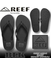 【最短翌日配達】 REEF リーフ ビーサン ビーチサンダル メンズ サーフブランド SEASIDE   26cm,27cm,28cm  CI-2720-BLKのサムネイル