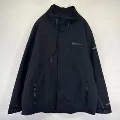 古着 エディー・バウアー Eddie Bauer ジャケット フルジップ ワンポイントロゴ WEATHER EDGE 2XL  ブラック系 メンズのサムネイル