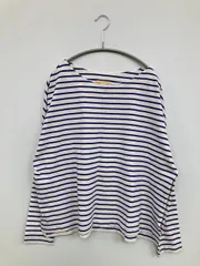 nano UNIVERSE ナノユニバース Tシャツ/カットソー F ブルー