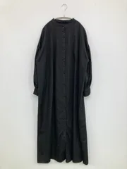 Lowy by Corners ローウィバイコーナーズ シャツワンピース L ブラック