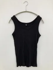UNIQLO ユニクロ タンクトップ M ブラック
