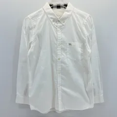 ◆BURBERRY CHILDREN　バーバリー チルドレン 子供用シャツ ホワイト 140cm 良品◆