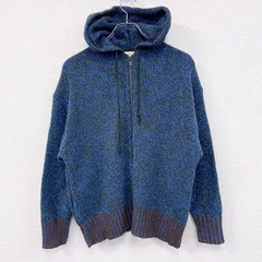 UNIQLO　ユニクロ　MARNI　マルニ　ニットパーカー/フルジップセーター　フーディー　マルチカラー　Sサイズ　古着