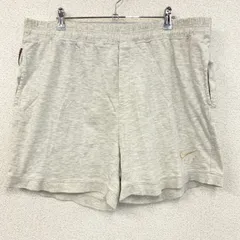 90s　NIKE　ナイキ　スウェットハーフパンツ/ショートパンツ　ヴィンテージ　グレー　Lサイズ　古着