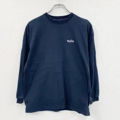 NAUTICA　ノーティカ　長袖Tシャツ/ロンT　紺　ネイビー　Lサイズ　古着