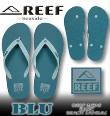 【最短翌日配達】 REEF リーフ ビーサン ビーチサンダル メンズ サーフブランド SEASIDE   26cm,27cm,28cm  CI-2720-BLUのサムネイル