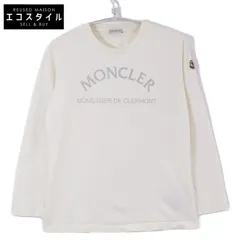 MONCLER モンクレール ﾍﾞｰｼﾞｭ ﾗﾒ ﾛﾝｸﾞｽﾘｰﾌﾞT XS