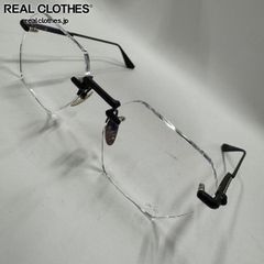 正規品】クロムハーツ メガネ DILF ハーフリム 日本製 銀縁眼鏡 