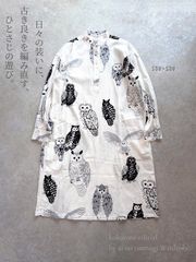 SOU・SOU BIKEワンピース 山花風 半袖 綿100% 女M - メルカリ