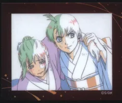 新劇場版銀魂 吉原大炎上 来場者特典 アニメ原画ステッカー弐(新八、神楽) 5週目