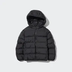【美品】 UNIQLO ユニクロ パフテックウォッシャブルパーカ 中綿ダウンジャケット 460160 キッズ 160cm