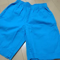 GU　ハーフパンツ　150 ブルー