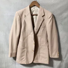 LACOSTE ラコステ 80's vintage ポリエステル 金ボタン ブレザー スポーツ テーラードジャケット size.2 (A5 M) ベージュ 日本製のサムネイル