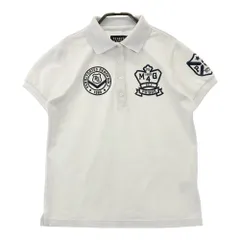 サイズ：0 PEARLY GATES パーリーゲイツ  半袖ポロシャツ  ホワイト系 [240101666963] ゴルフウェア レディース ストスト