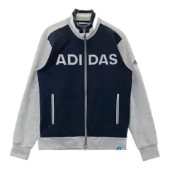 サイズ：O ADIDAS GOLF アディダスゴルフ  ジップジャケット 切替  グレー系 [240101668130] ゴルフウェア メンズ ストスト