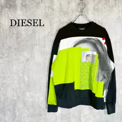 『DIESEL』ディーゼル（M）グラフィックプリントスウェット