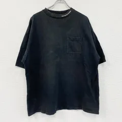 HUF　ハフ　半袖ポケットTシャツ　ポケT　黒　ブラック　XLサイズ　古着