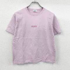 MACKINTOSH PHILOSOPHY　マッキントッシュフィロソフィー　半袖Tシャツ　刺ロゴ　ピンク　38サイズ　古着