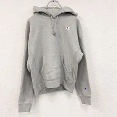 Champion　チャンピオン　リバースウィーブ　スウェットパーカー/フーディー　灰色　グレー　Mサイズ　古着