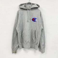 Champion　チャンピオン　リバースウィーブ　スウェットパーカー/フーディー　灰色　グレー　Sサイズ　古着