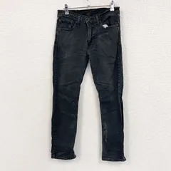 Levi’s　リーバイス　511　ブラックデニムパンツ/ジーンズ　ジップフライ　黒　ブラック　W31サイズ　古着