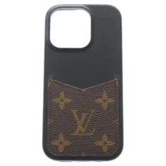 LOUIS VUITTON (ルイヴィトン) バンパー iphone16pro モノグラム アイフォンケース M12538  ブラウンのサムネイル