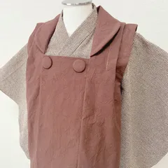 七五三 被布コートのみ（男の子／ブラウン）ハンドメイド