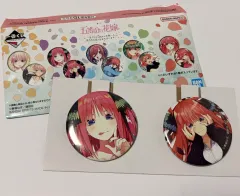 五等分の花嫁 一番くじ 缶バッジ 中野 二乃
