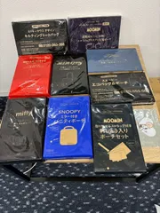 ミッフィー スヌーピー ムーミン ハローキティ ミニオンズ 付録 まとめ売り 10点セット 新品 未開封