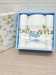 【未使用】WEDGWOOD ワイルドストロベリー バスタオル フェイスタオル