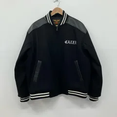 【イオン広店】 中古 CALEE | キャリー スタジャン WOOL MELTON STADIUM JUMPER CL-25AW046 ブラック サイズ：M 【96】のサムネイル