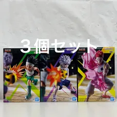 未開封 HUNTER×HUNTER G.I.編 フィギュア 3個セット ゴン キルア ヒソカ LF4650  f101